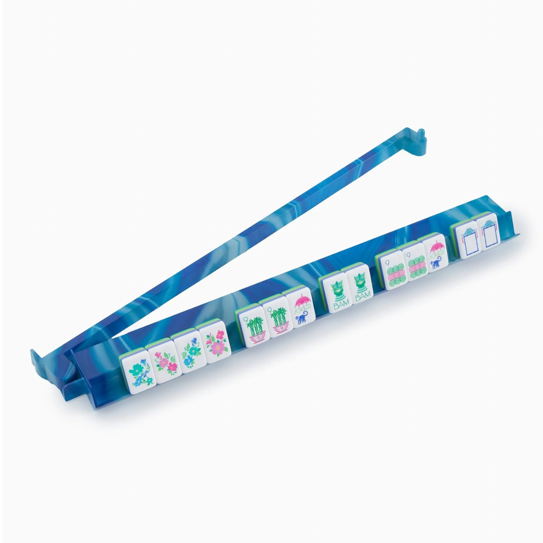 PRE-ORDER Blue Lace Agate Rack and Pusher Set