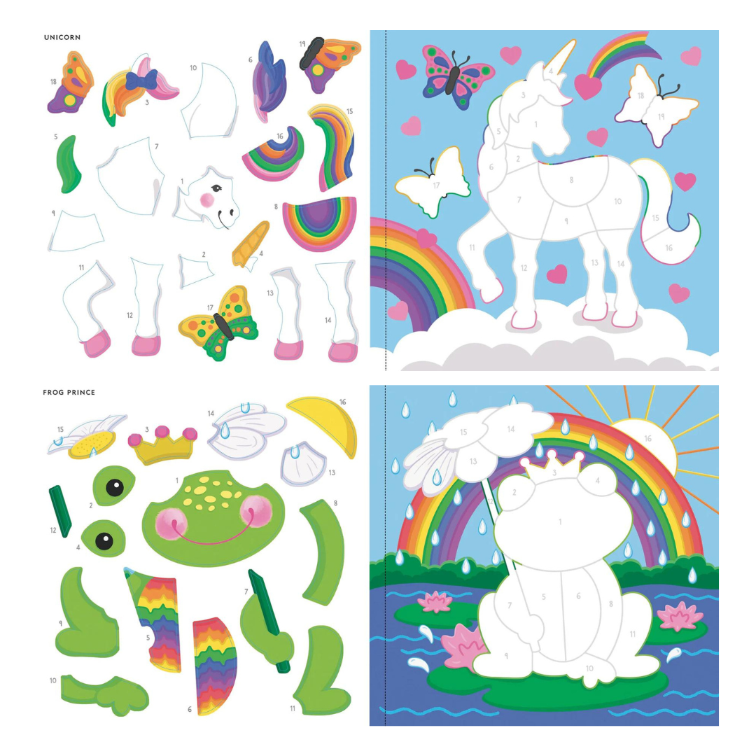 First Color by Sticker Rainbow Magic