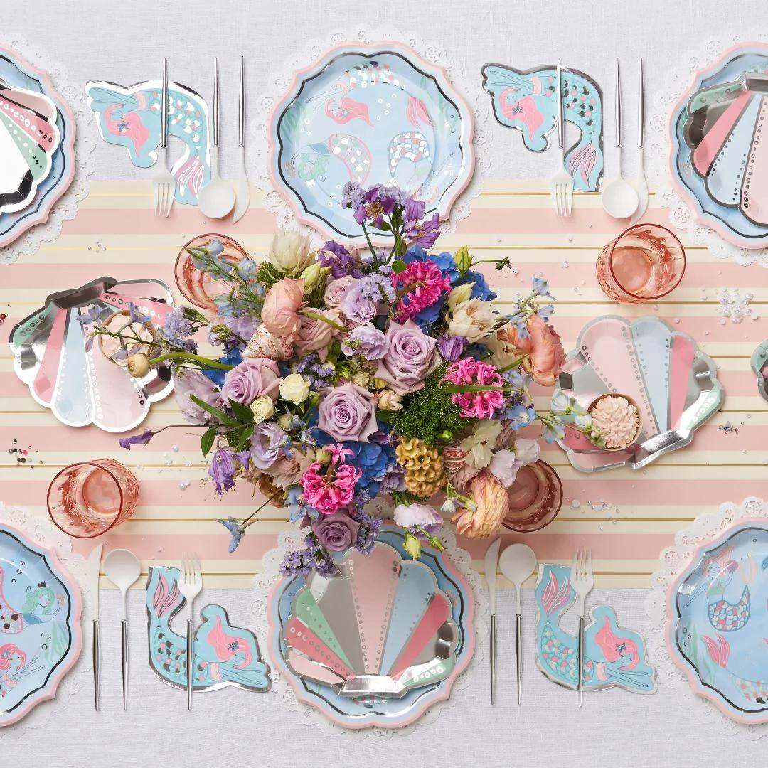 Shell Die Cut Salad Plate Me & the Sea