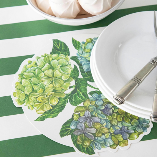 Hydrangea Serving Papers