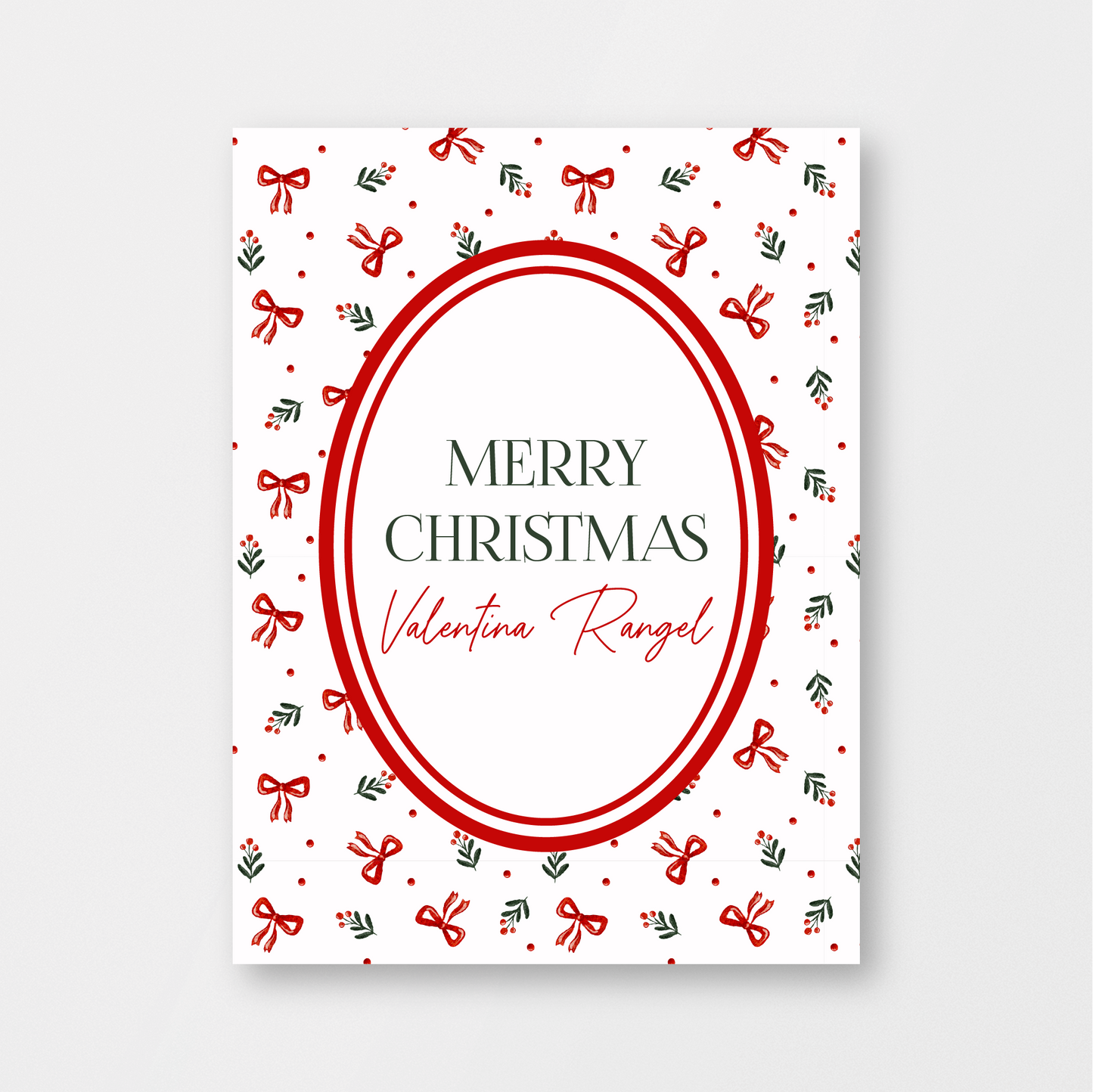 Berry Bows Card