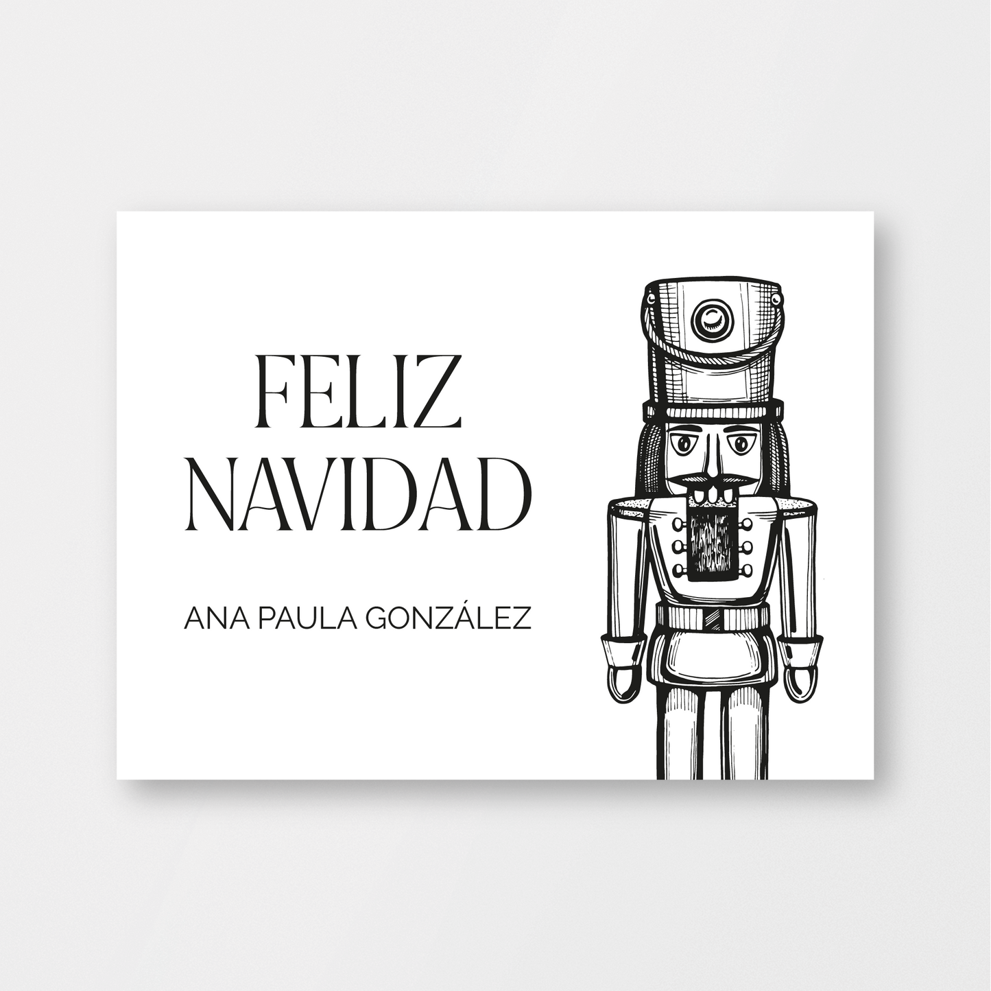 Big Nutcracker Card
