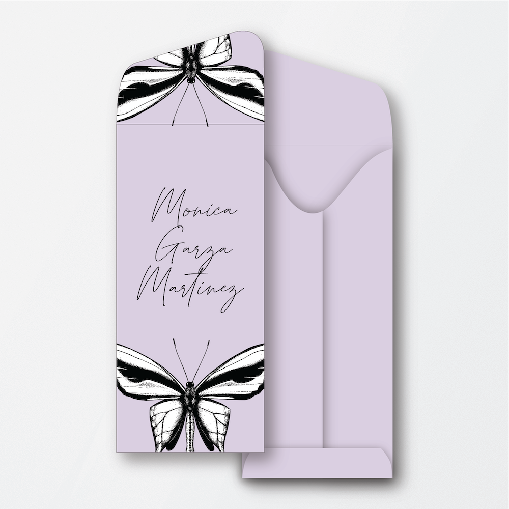 Butterfly Purple Money Holder