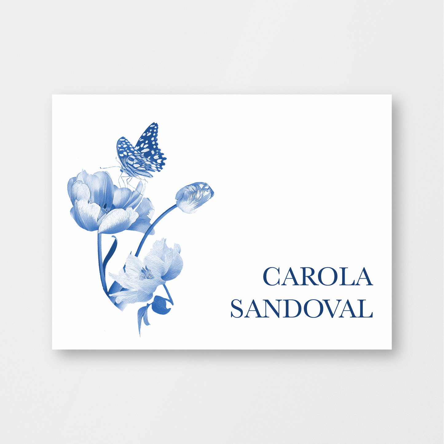 Bloom & Blue Card