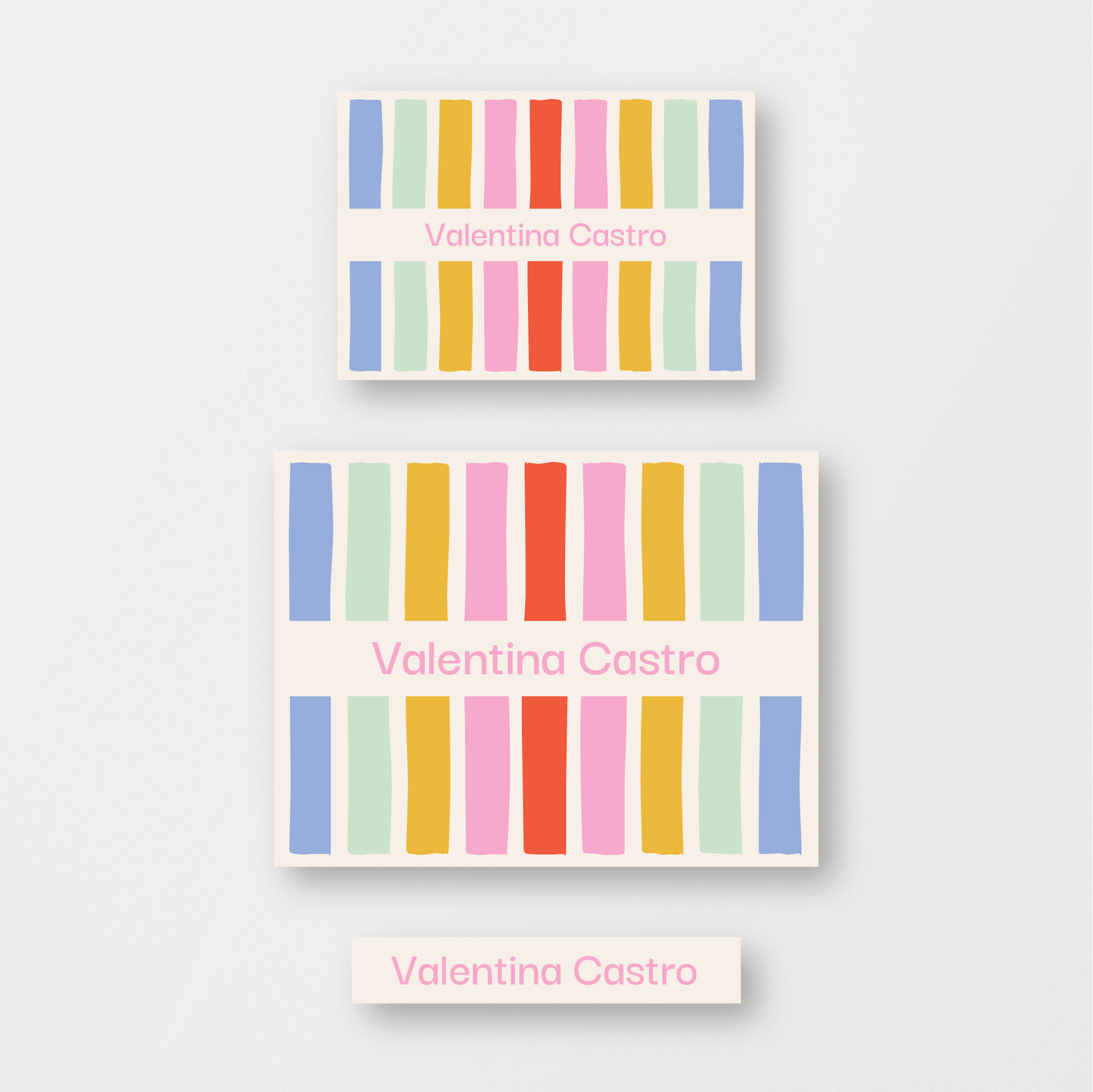 Brush Stripes Stickers