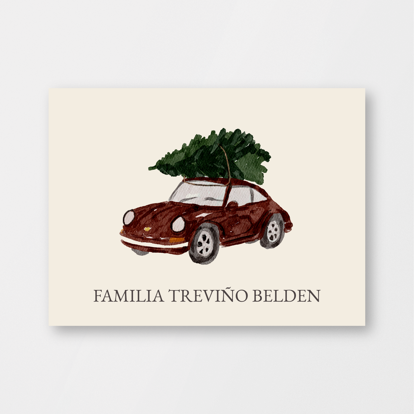 Christmas Ride Card