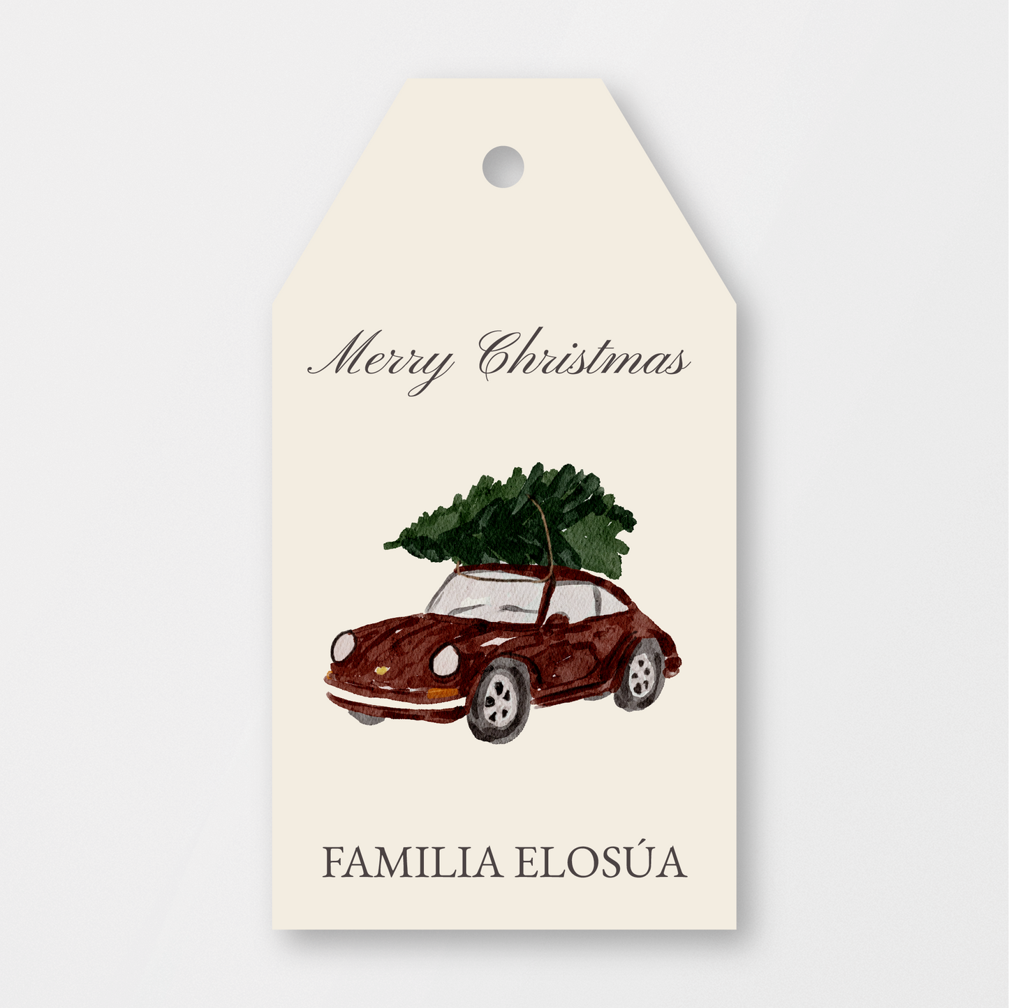 Christmas Ride Tag