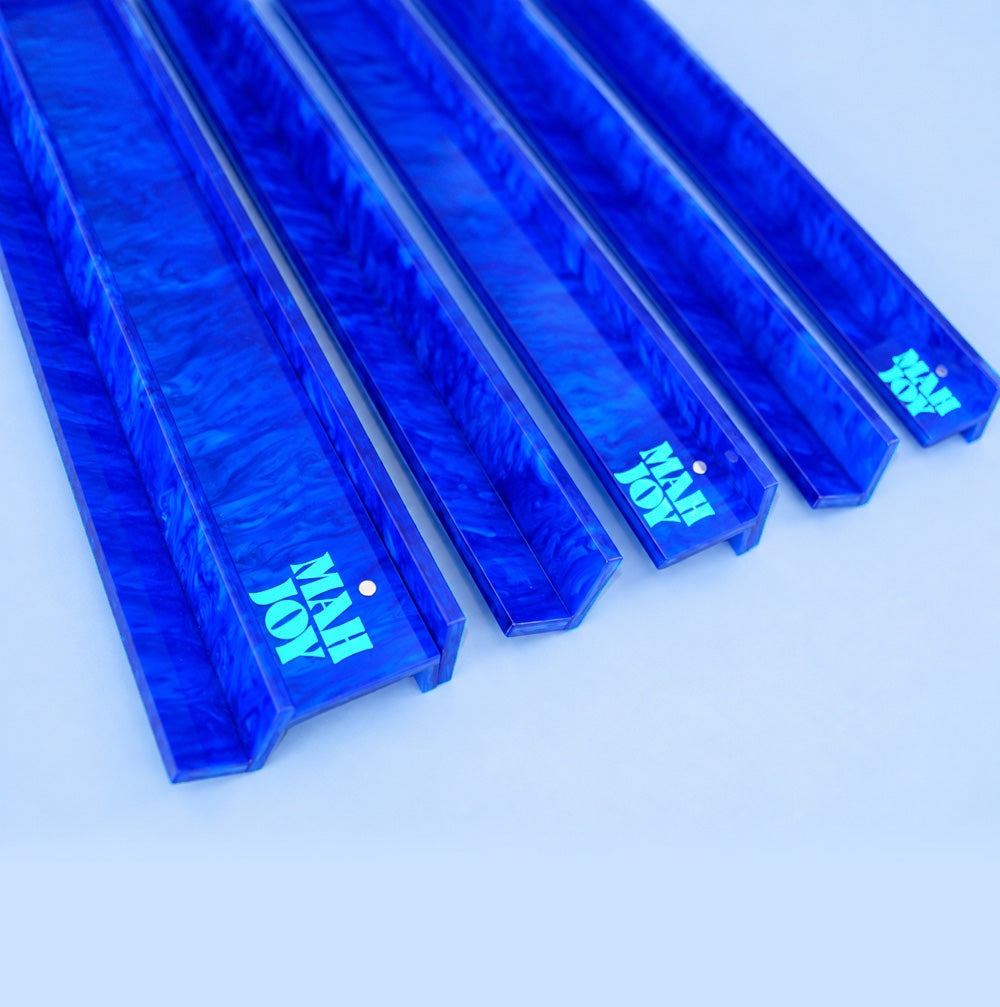 Blue Mahjoy Racks Set of 4