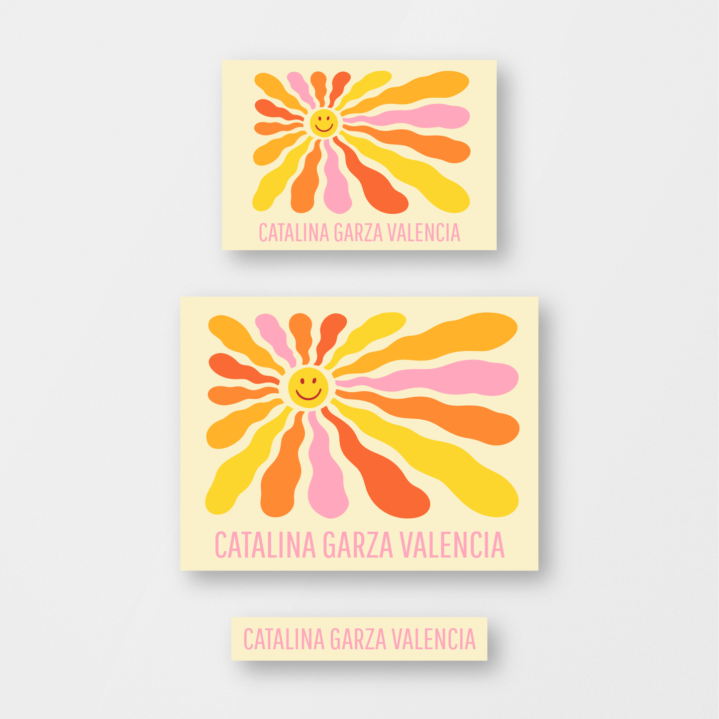 Groovy Sun Stickers