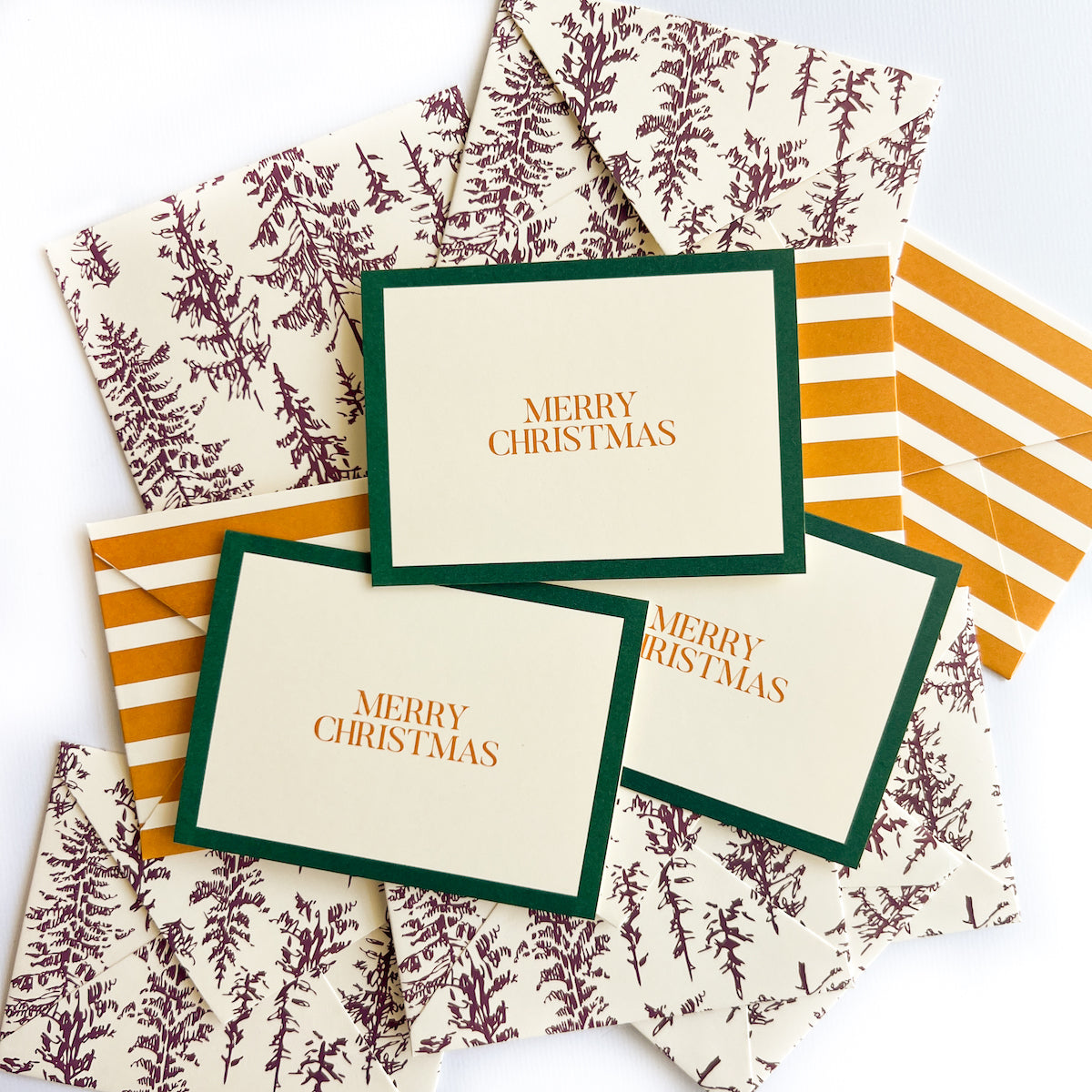 Purple Christmas Stationery Box