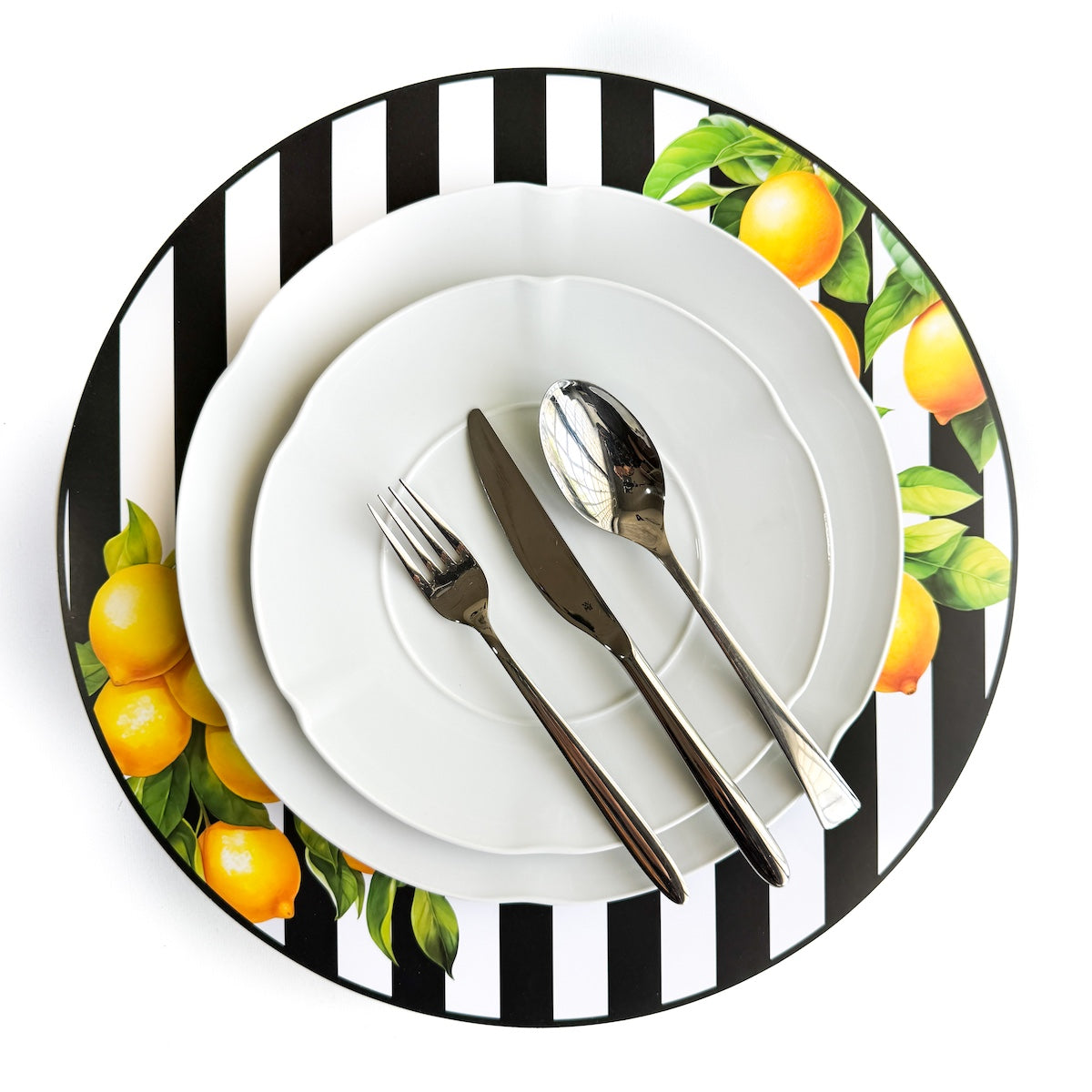 Amalfi Citrus Die Cut Placemat