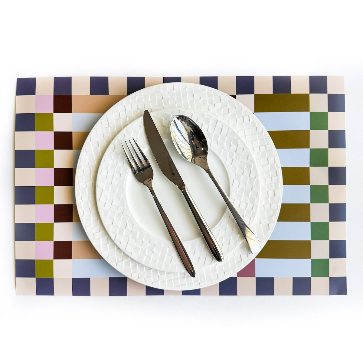 Color block Mosaic Placemats