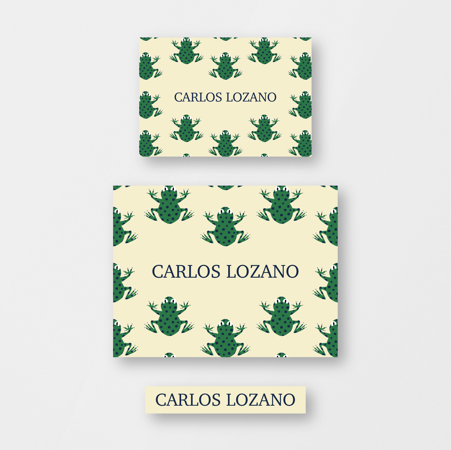 Jumping Frogs Stickers