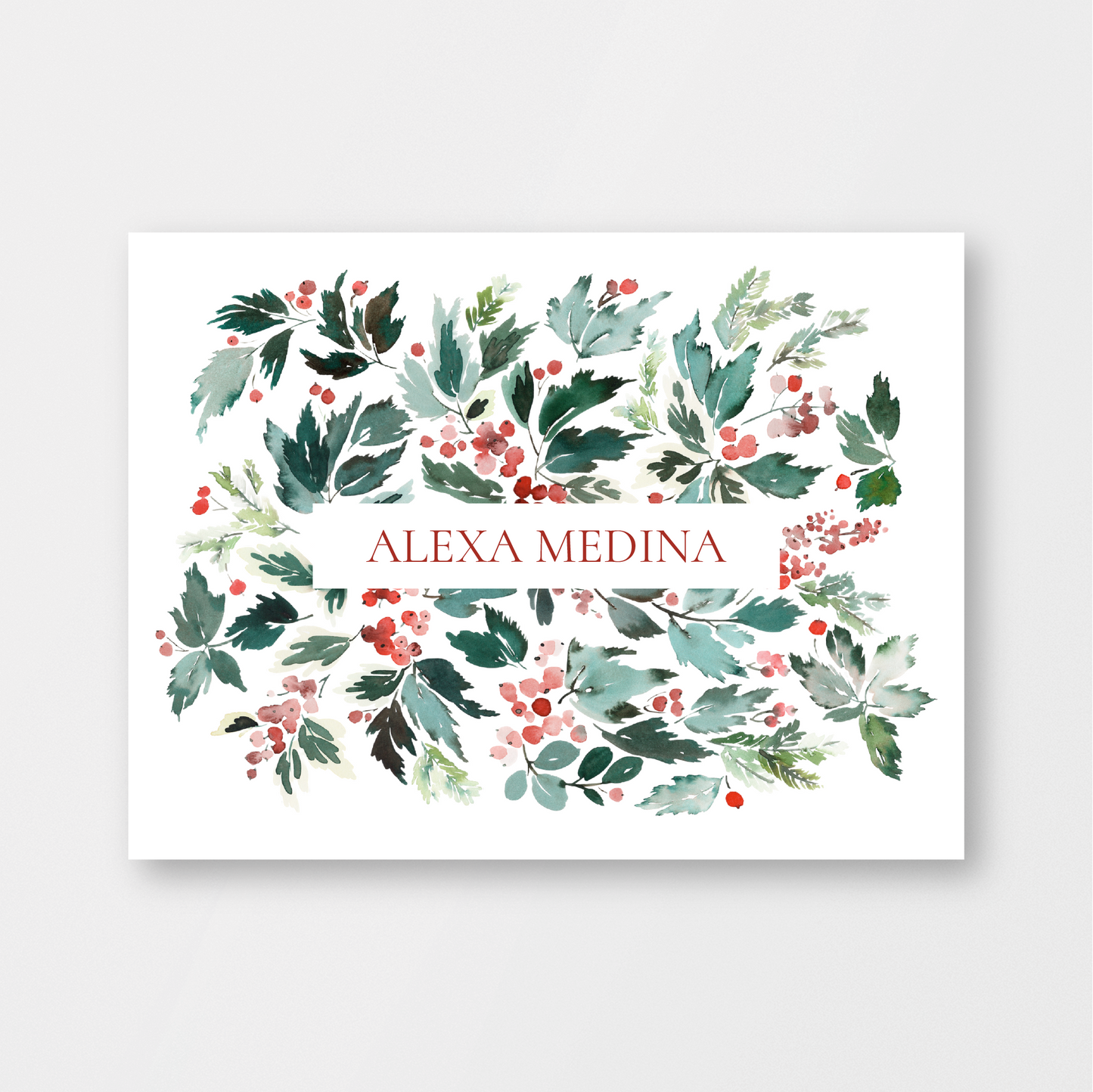 Merry Botanicals Card