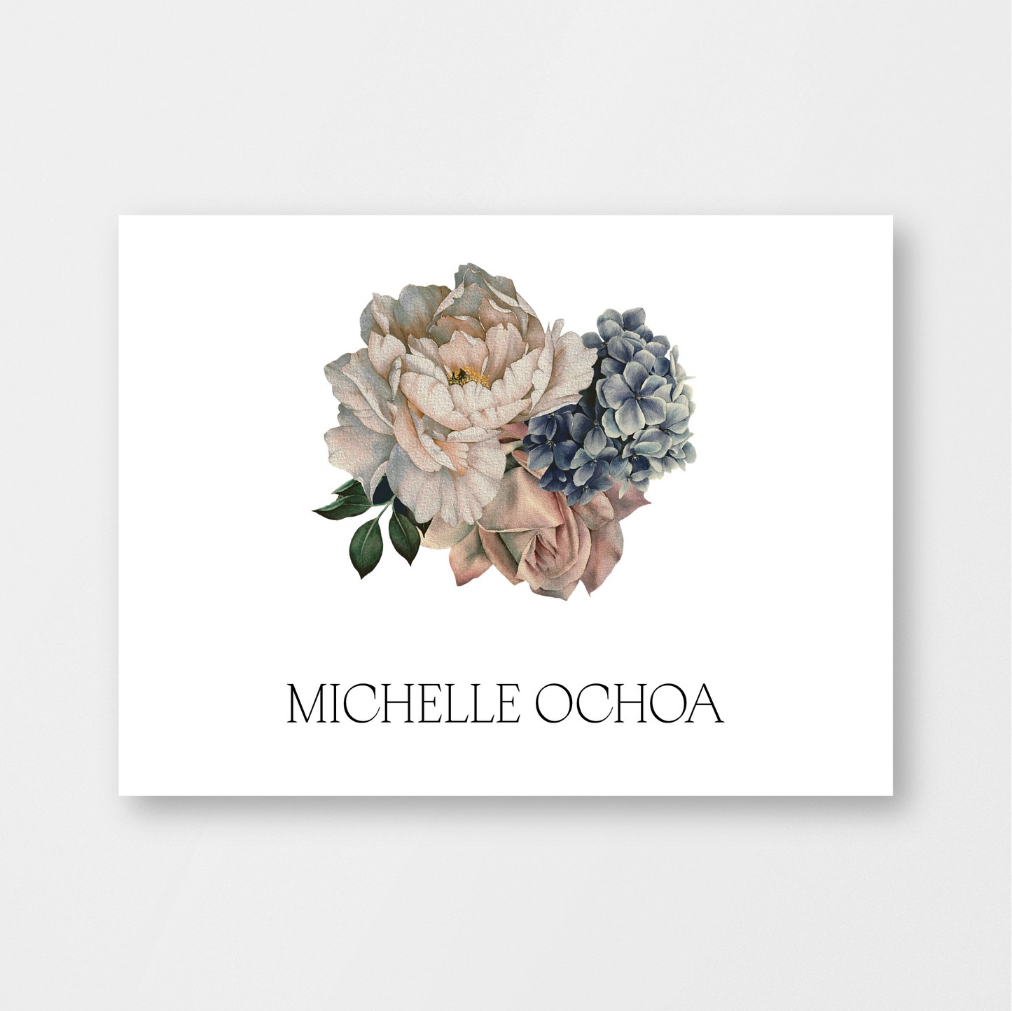 Midnight Floral Card