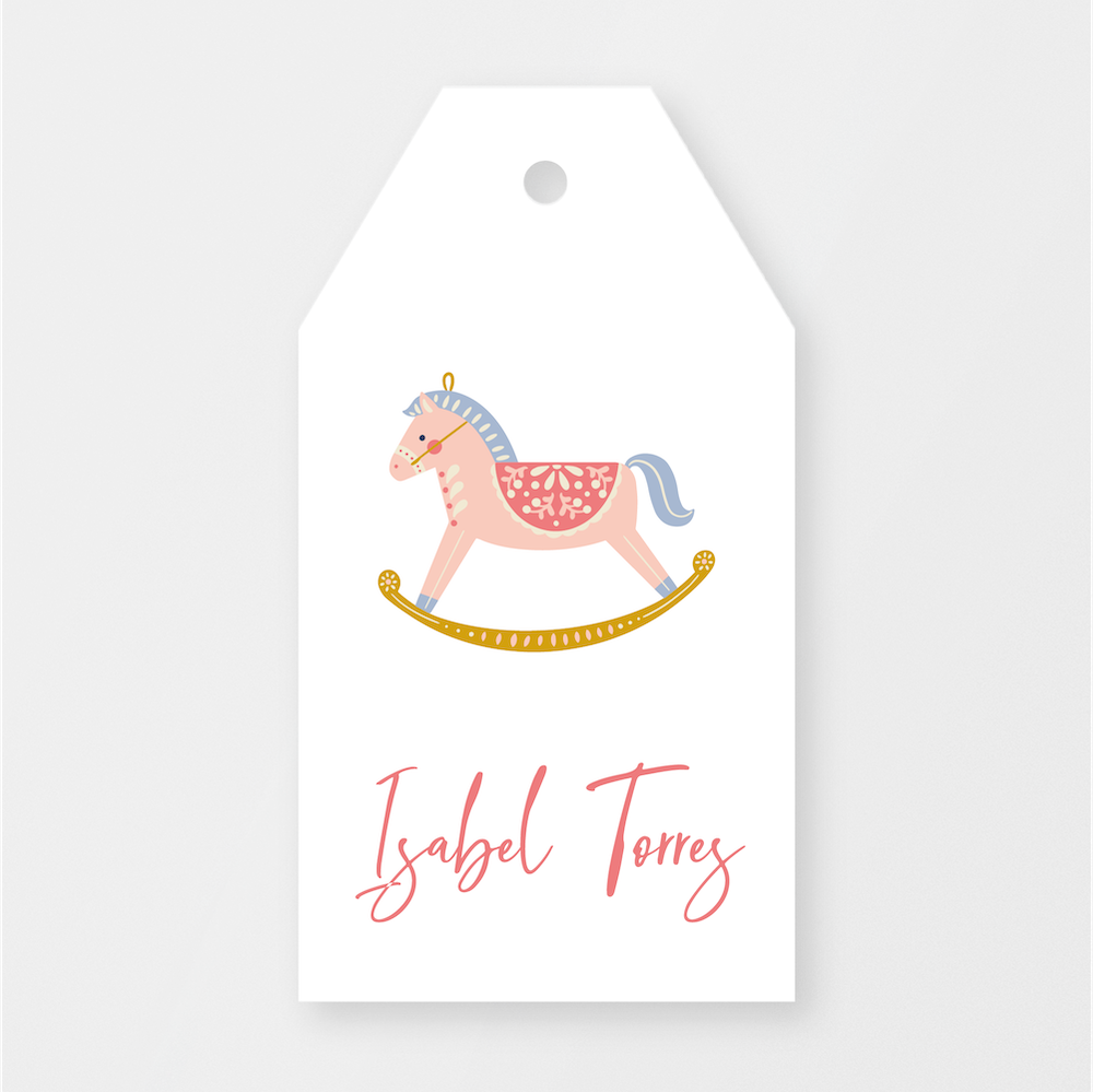 CABALLO BALANCIN ROSA Micheline