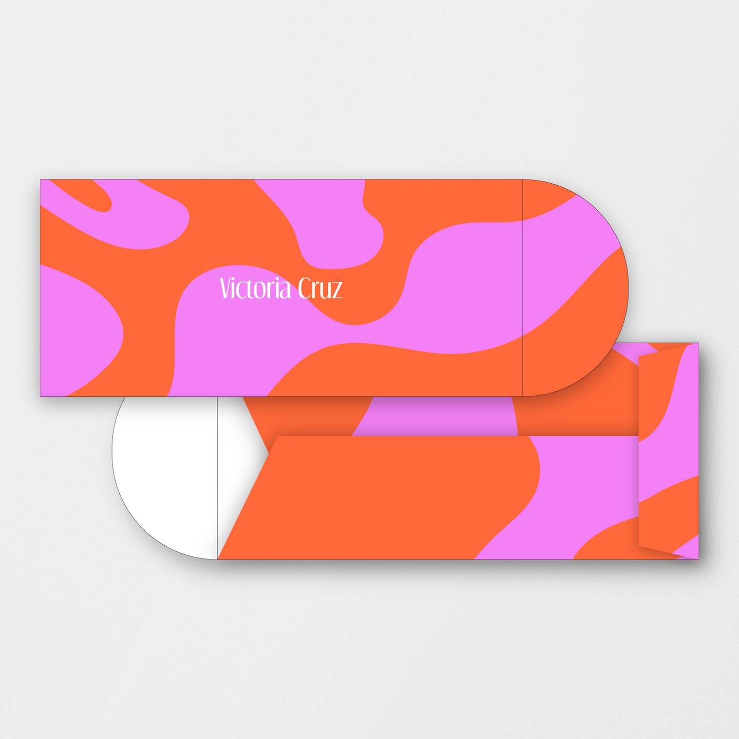 Pink Flow Money Holder