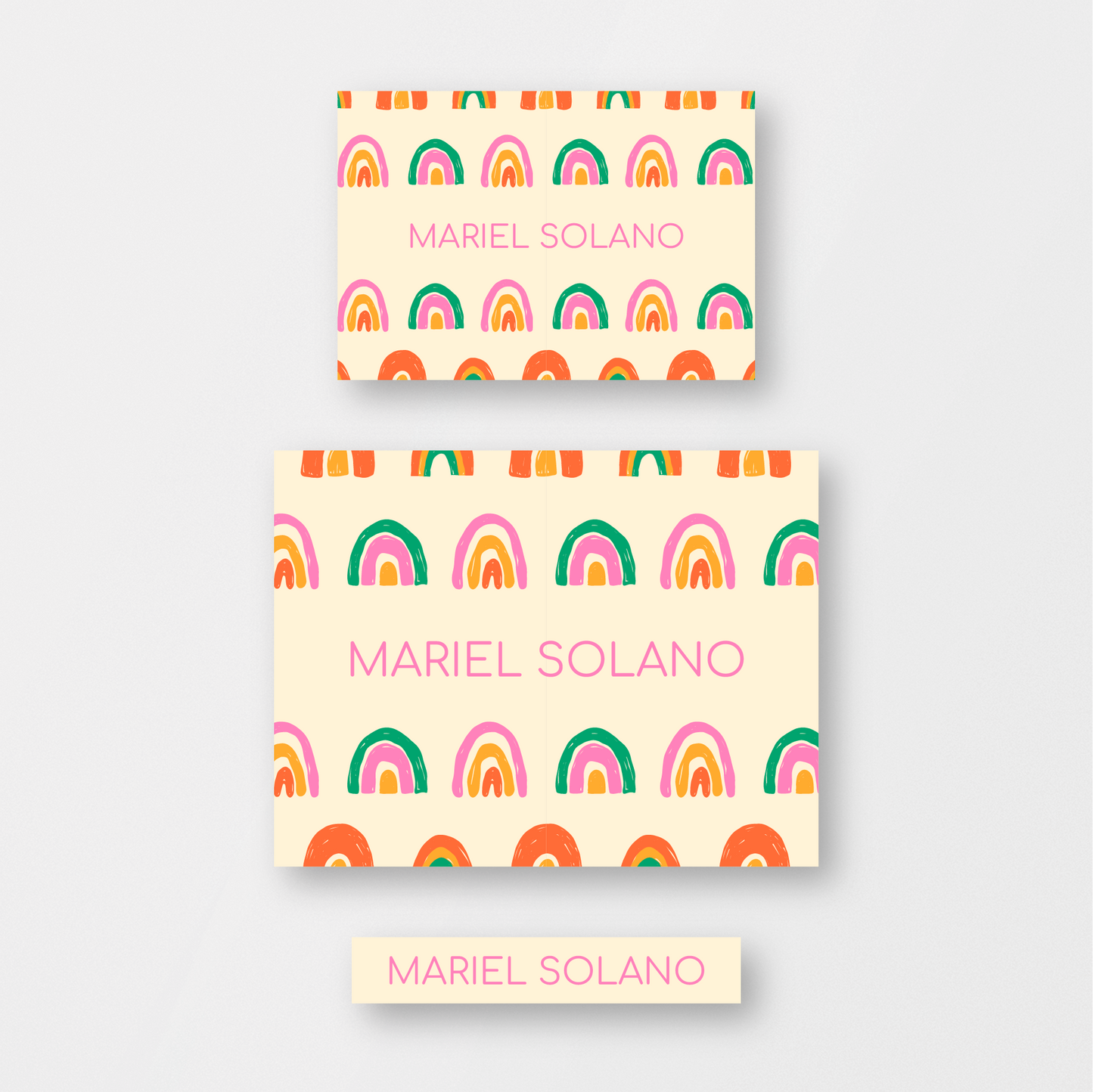 Rainbow Rows Stickers