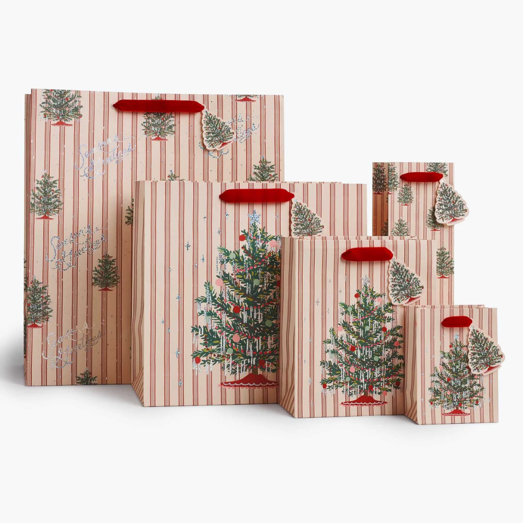 Tinsel Tree Small Gift Bag