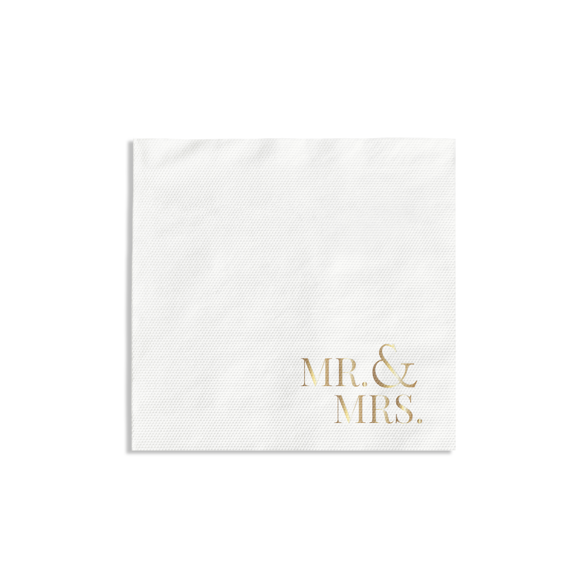 Mr.&Mrs. Cocktail Napkin