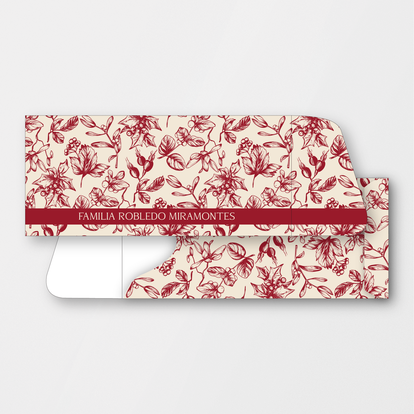 Winter Red Botanicals MoneyHolder