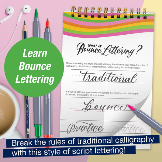 Bounce Lettering Kit