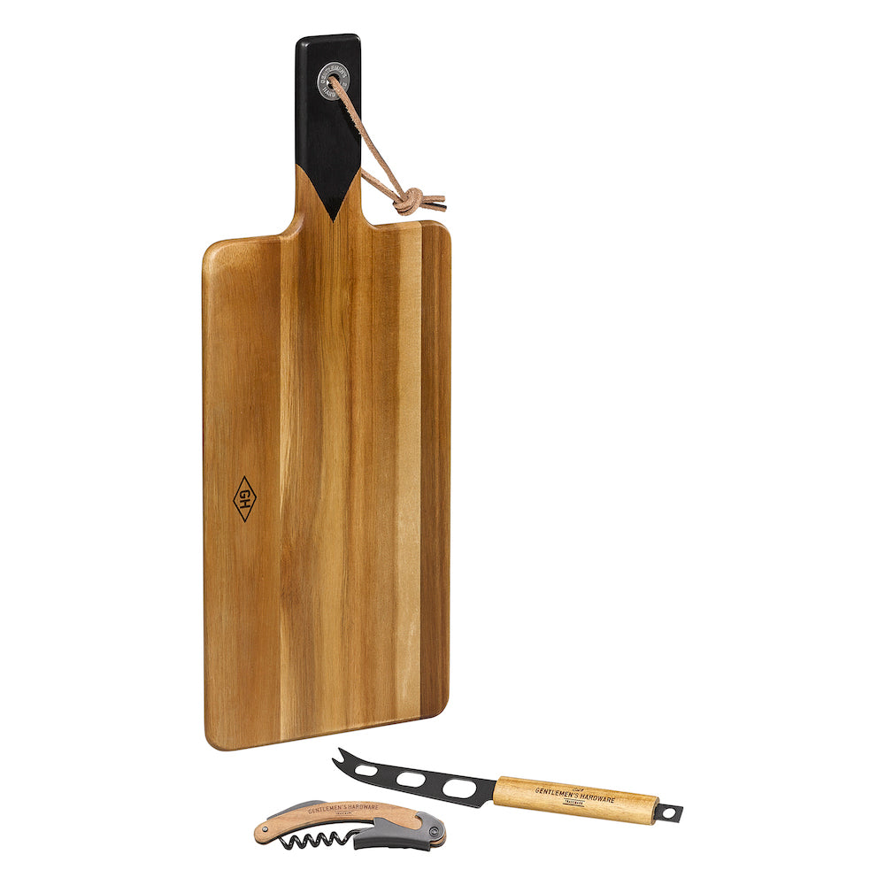 Set con tabla para Queso y Vino