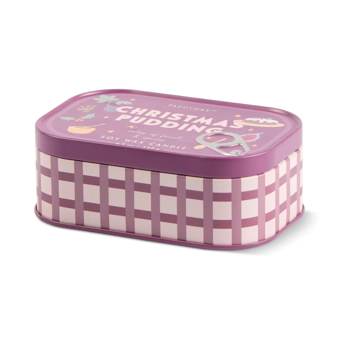 Bistro 4.5 oz Tin Candle - Christmas Pudding