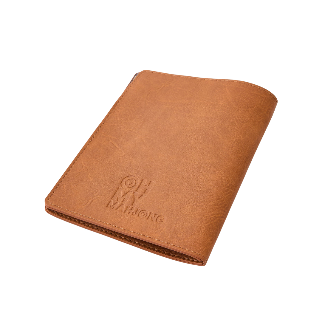 Cognac Mahjong Card Folio