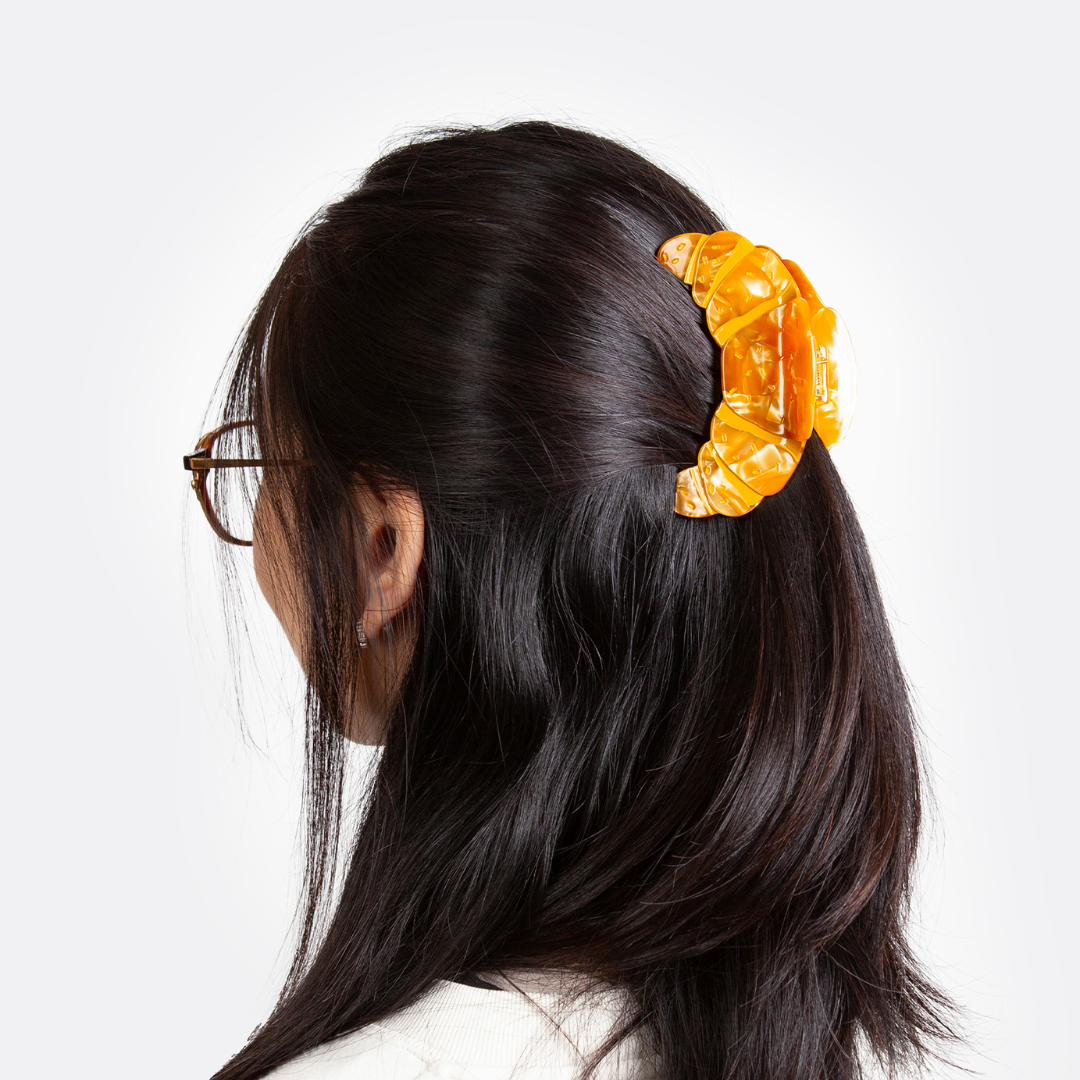 Hair Claw - Croissant