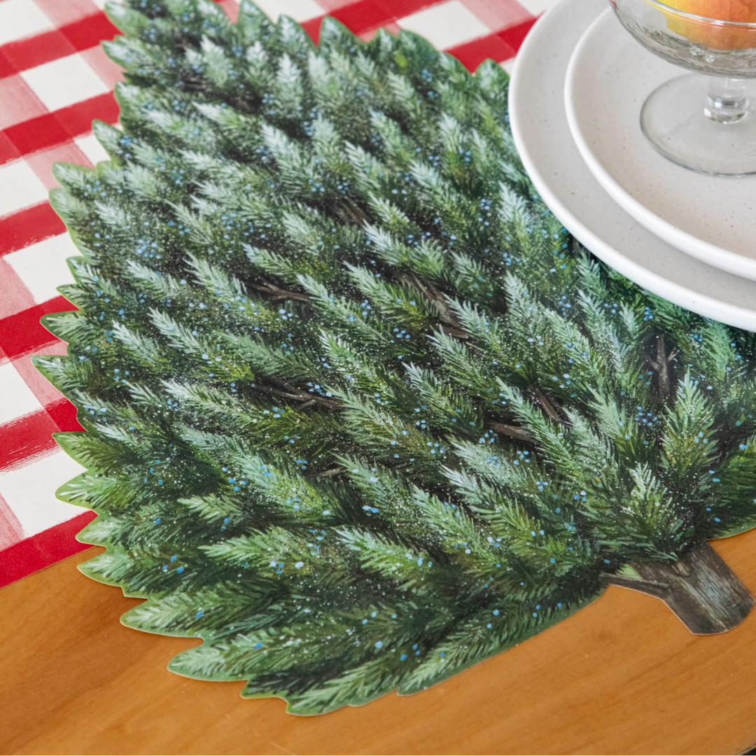 Die Cut Evergreen Placemat