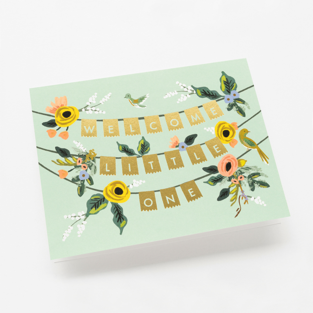 Welcome Garland Card