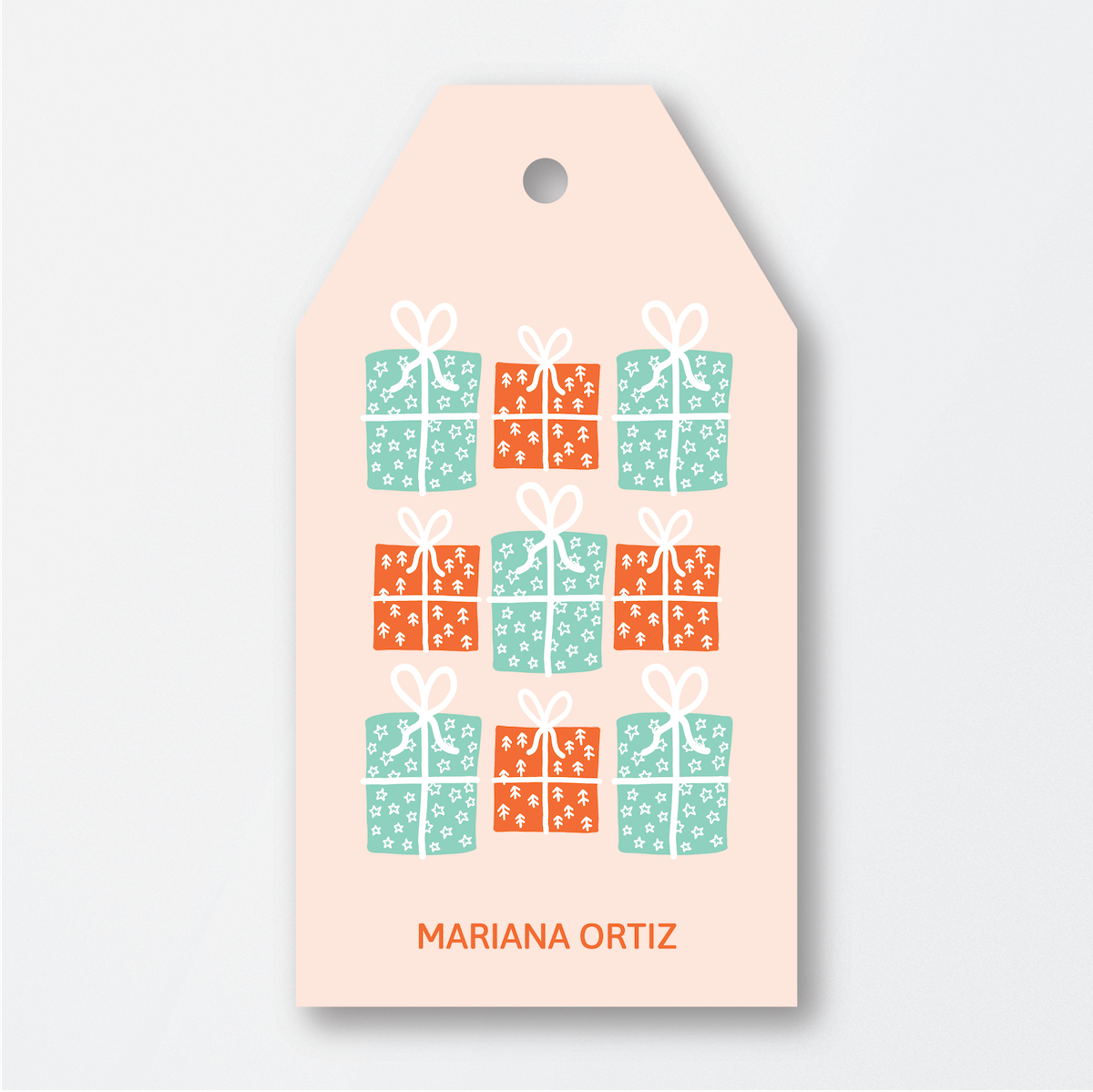 Gifts in Pink Tag