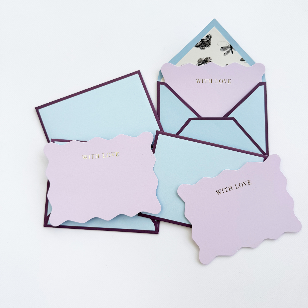 Plum & Sky Stationery Box