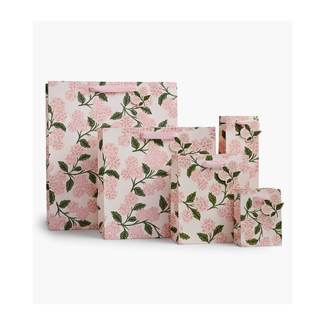 Pink Hydrangea Medium Gift Bag