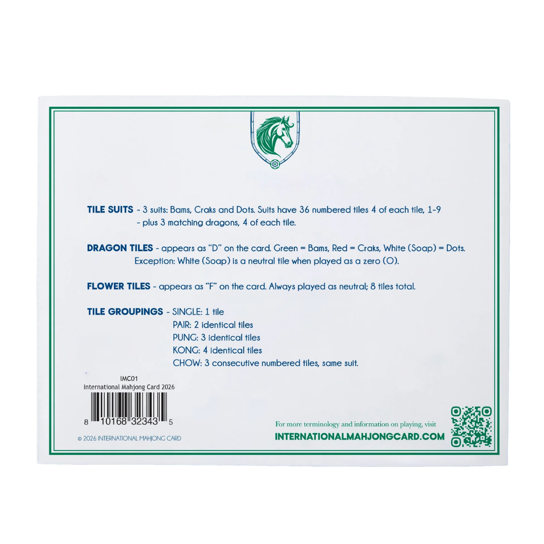 International Mahjong Card