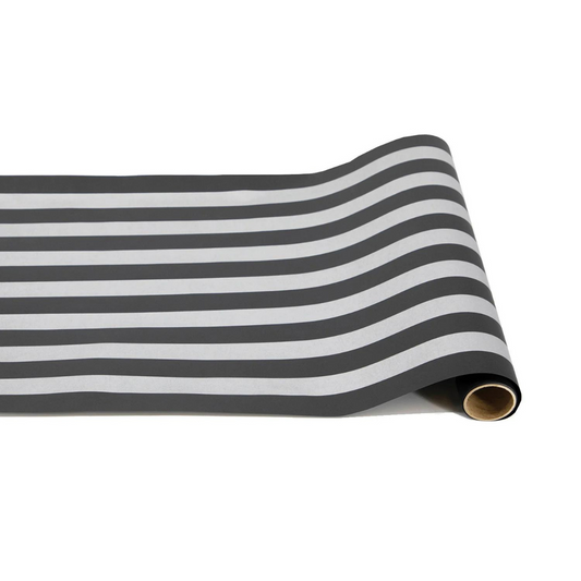 Chalkboard Silver Stripe Runner