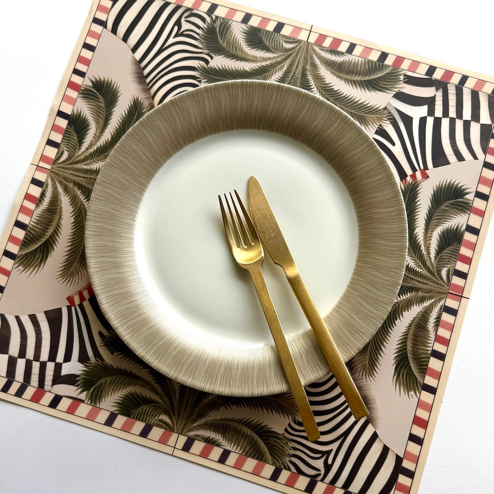 Zebra Mirage Placemats