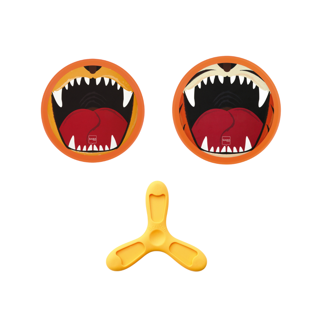 Set Dúo Disker Tigre y León