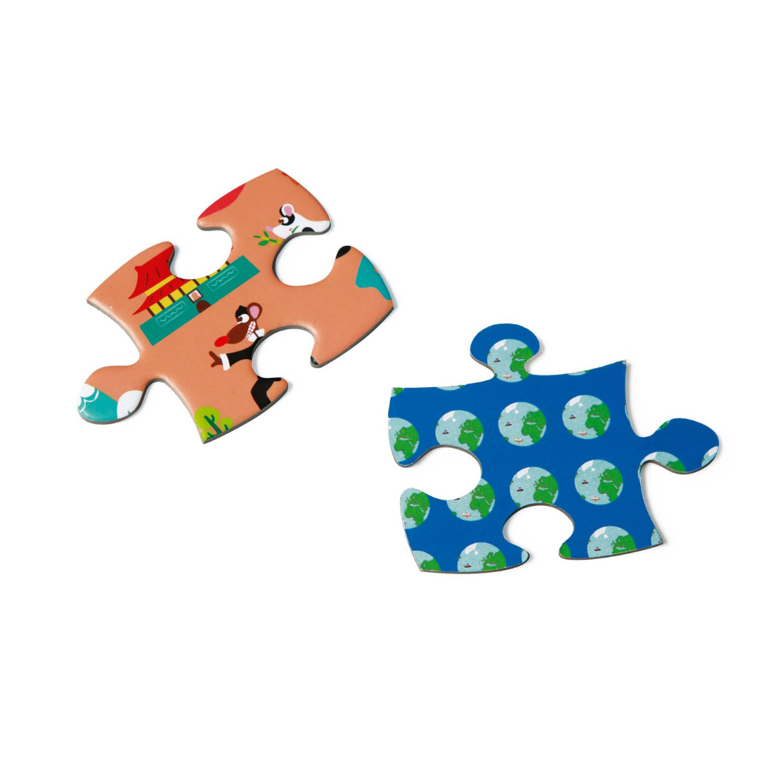 150 piezas Puzzle Mapamundi XXL