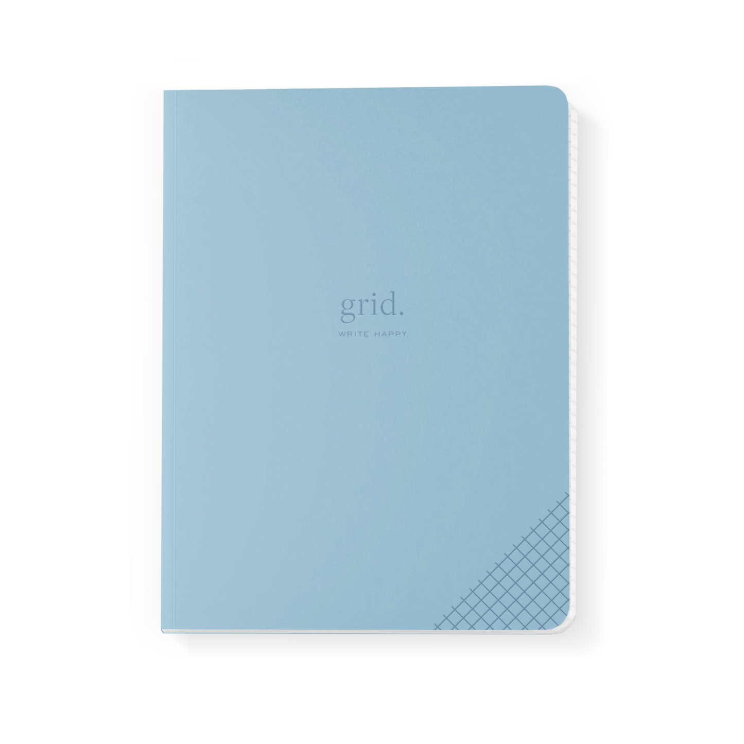 Grid Composition Notebook in Blue