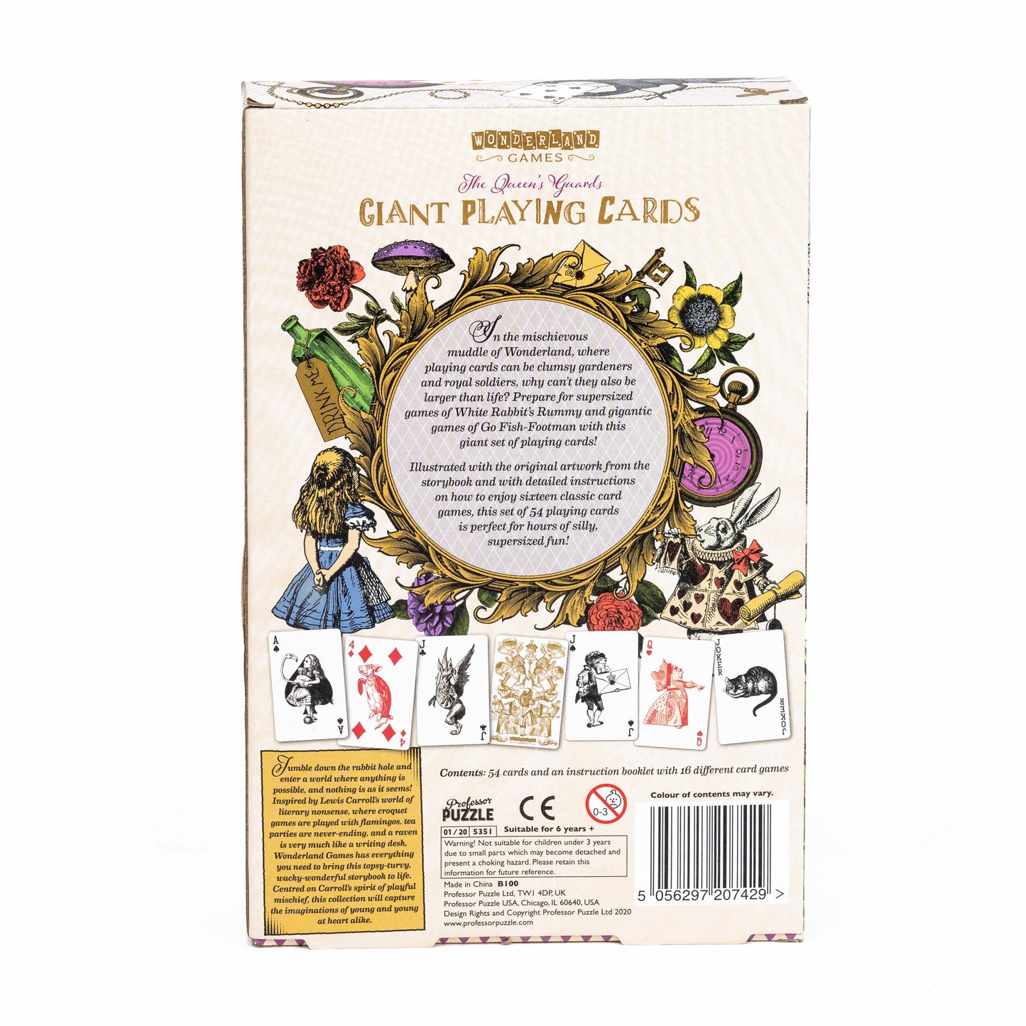 THE QUEEN'S GUARDS GIANT PLAYING CARDS