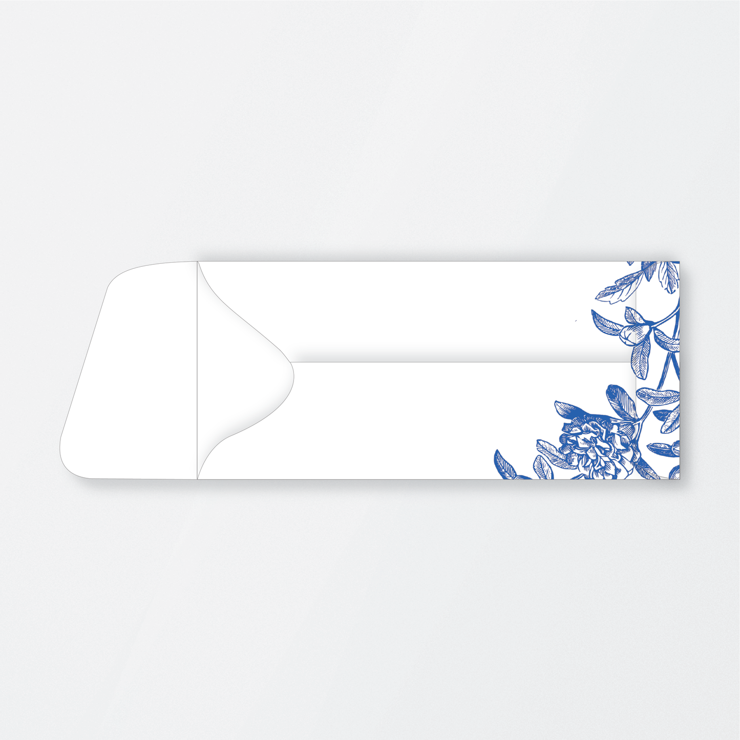 BILLETERO FLORES AZUL