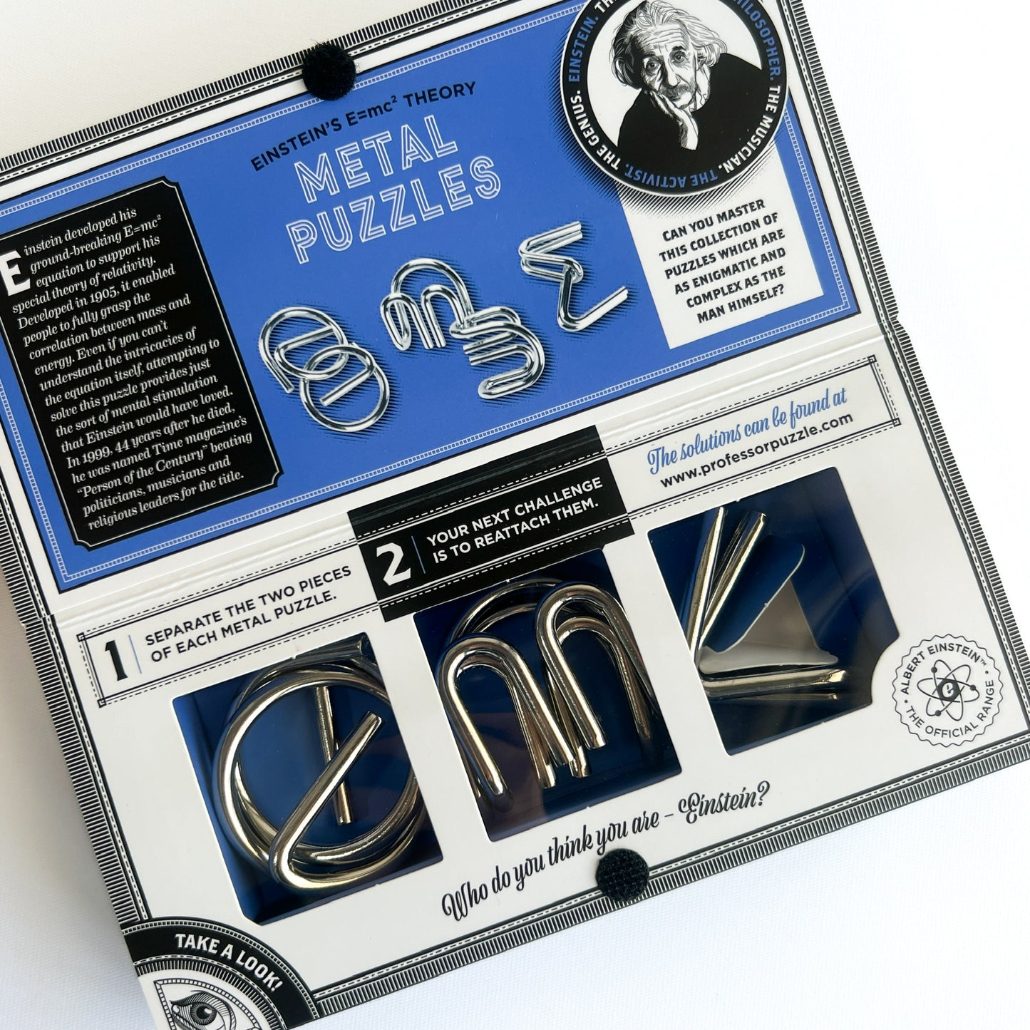 E=MC2 WIRE PUZZLES