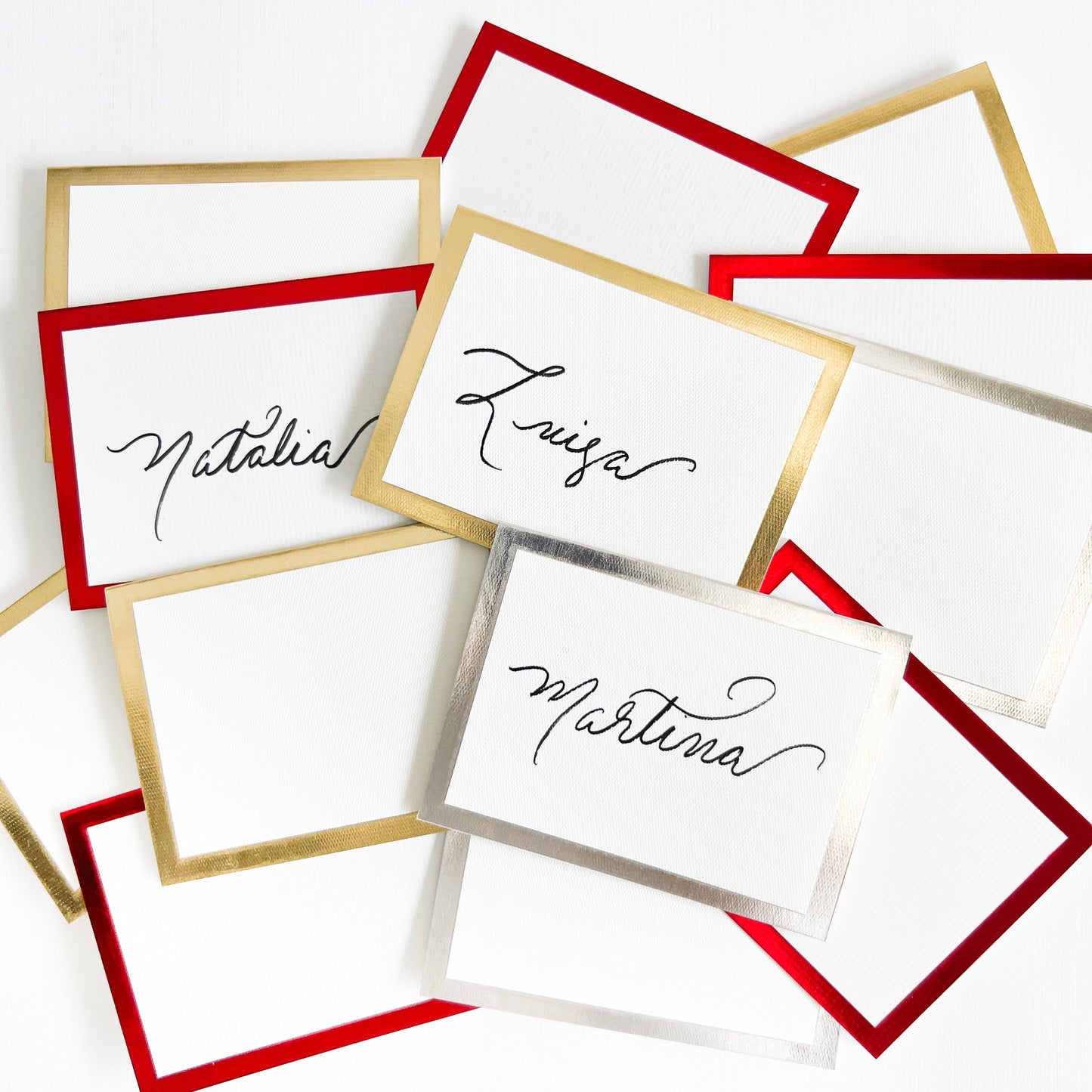 Gold Foil Place Cards
