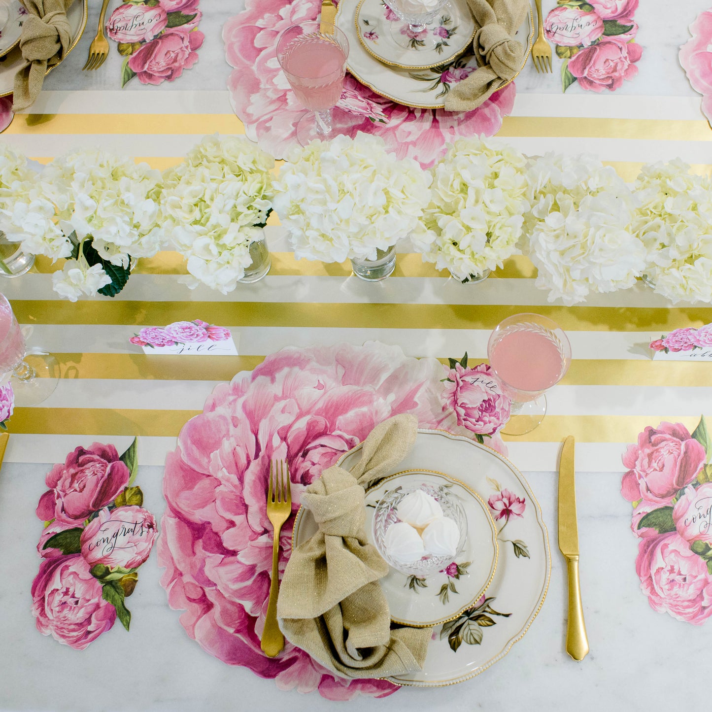 Gold Classic Stripe Runner