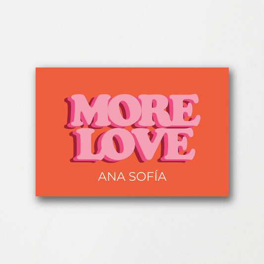 MORE LOVE CARD