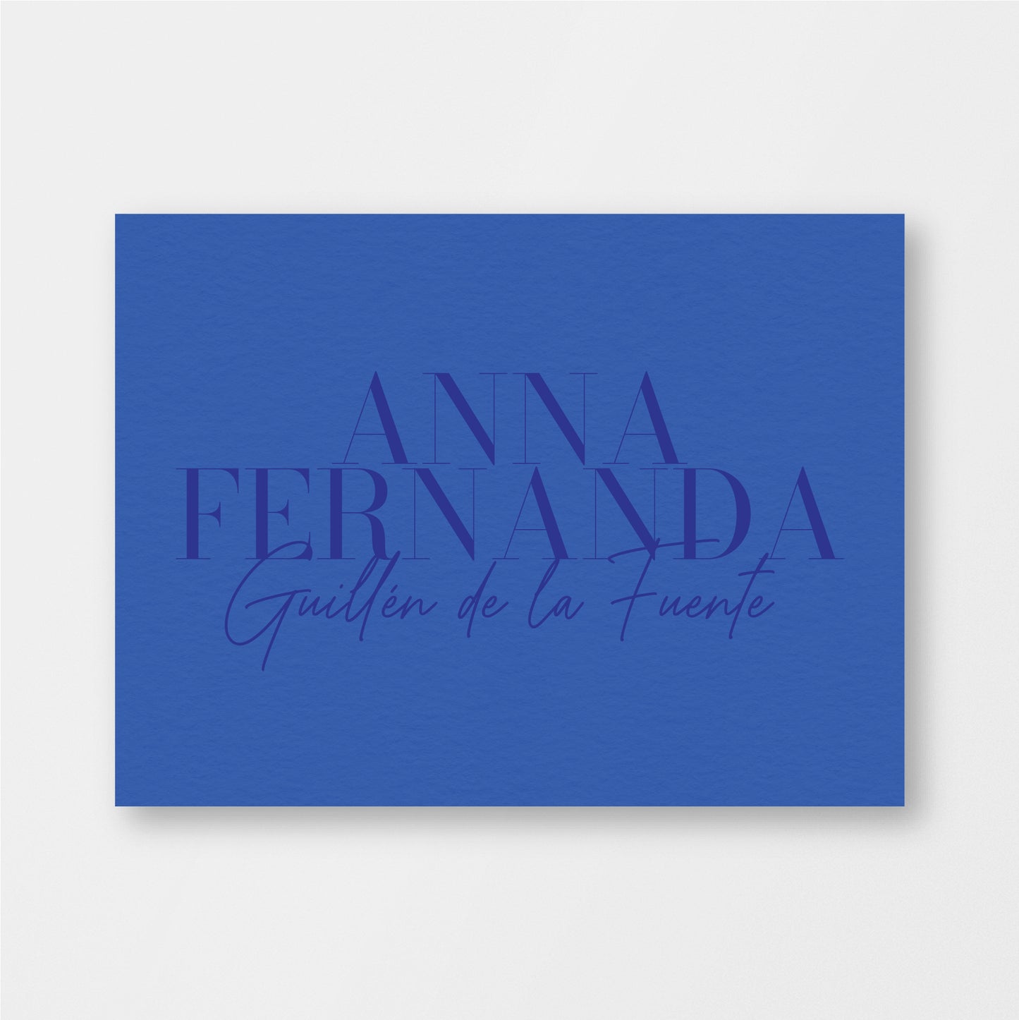 TARJETA ASTRO AZUL SENCILLA