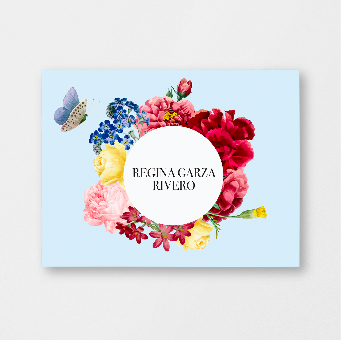 TARJETA SENCILLA PRIMAVERA