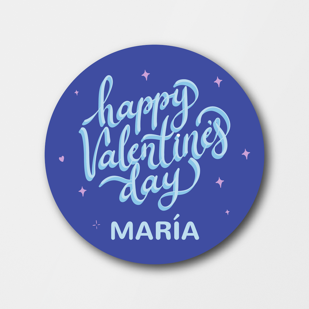 STICKER ESTRELLA SAN VALENTIN